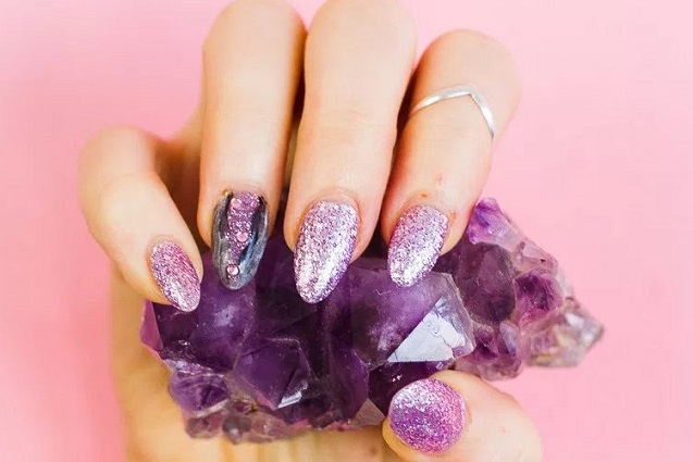 Amethyst Nails